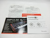 FOCUSRITE Scarlett 2i4 USB オーディオインターフェイス 正常動作保証／YL240314011_画像9