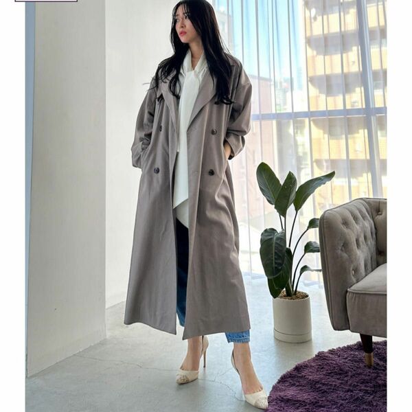 elenore tokyo Dress like trench coat トレンチコート