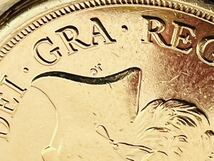 金貨コインペンダント 2016年 英国 エリザベス2世 生誕90周年記念 ソブリン 1ポンド 金貨 プルーフ K18 総重量11.18g_画像8