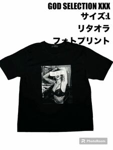 【B'2nd別注】GOD SELECTION XXX リタオラ Tシャツ ゴッドセレクション SIZE:L