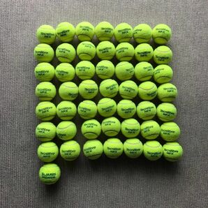 硬式テニスボール　テクニファイバー Tecnifibre NFT 49個　ST.JAMES1個 計50個　ロストボール 