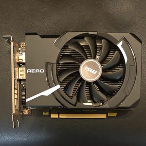 【動作品】msi GeForce GTX 1650 D6 AERO ITX J OC