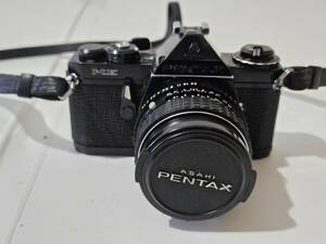 0407-15 ASAHI PENTAX ME フィルムカメラ 本体 レンズ SMC PENTAX-M 1：1.4 50ｍｍ