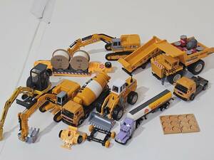 422-07　Diapet ダイヤペット 1/32 KOMATSU コマツ ミニショベル PC50MR Roiismans 等 色々 まとめて