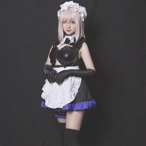 1円スタート コスプレ衣装 マシュ・キリエライト FGO メイド服の画像3