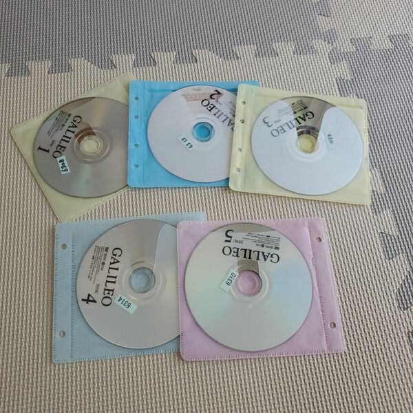 ガリレオ 全5巻セット DVD