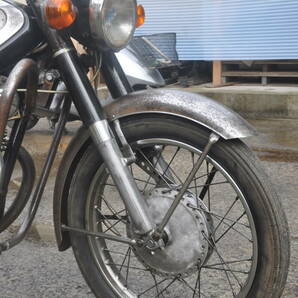  即決！！！旧車。絶版車 ｃｂ３50書類無の出品です。キック。チェンジOK ！ クラッチＯＫ！ビンテージ （ＣＢ。CL。YDS。ＣＳ）の画像3