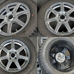 175/65R15インチ 5.5J +42 185/60R15 の車にも 国産スタッドレス アクア シエンタ スペイド キューブ フィット スイフト イグニス XBEEの画像3