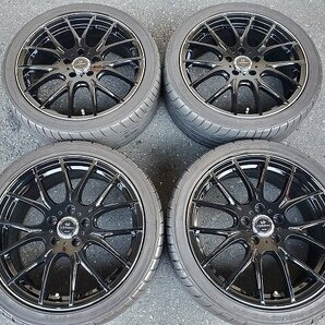 225/40R18インチ 7.0J +48 オーリス ブレイド セレナ カローラルミオン リーフ エディックス ノア ヴォクシー ステップワゴン エスクァイアの画像2