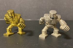 1 jpy start together 2 piece Dragon Quest metallic Monstar z guarantee Lee Gold man & silver man rare mania 