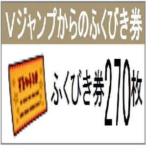 ドラクエ１０ Vジャンプ ふくびき券 270枚セット アイテムコード ドラクエＸ 天星の英雄たち アストルティア ドラゴンクエストＸの画像1