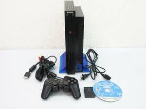 F9804●PS2 本体●SONY PlayStation2 SCPH-35000●ソニー プレステ2●コントローラー 電源コード AVケーブル ソフト1枚 付き●動作確認済