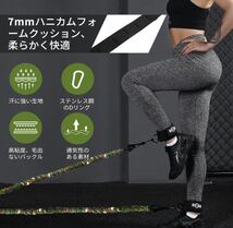 MA2205●INNSTAR レジストバンドトレーニングセット●トレーニングチューブ フィットネスチューブ トレーニングバンド 男女兼用●未使用品_画像6