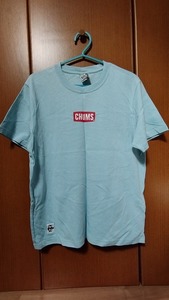 チャムス Tシャツ メンズ ミニチャムスロゴTシャツ CH01-1837 Sky CHUMS Mini CHUMS Logo T-Shirt