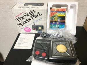 ★デットストック 新品未使用/未開封 セガマークIII/マスターシステム スポーツパッドサッカー トラックボールコントローラー