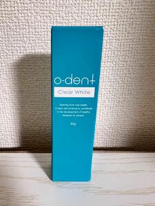 o-dent Clear White(オーデントクリアホワイト)エイゼル薬品ジェル歯磨き 医薬部外品 30g