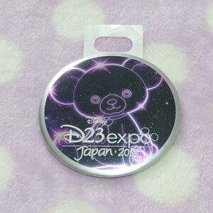 ★ディズニー☆D23 Expo Japan☆缶バッジ★ユニベア