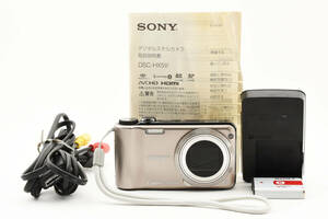 ★動作品　美品★ SONY Cyber-Shot DSC HX5V バッテリ チャージャ ケーブル 取説付