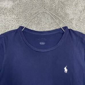 POLO RALPH LAUREN ラルフローレン Tシャツ 半袖カットソー ネイビー 紺色 レディース トップス 最落なし （O18）の画像3