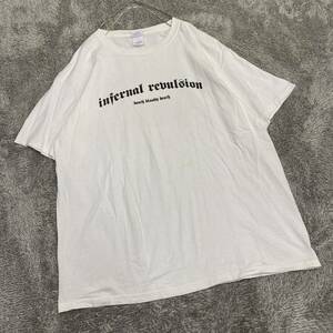 anvil アンビル Tシャツ 半袖カットソー サイズXL ホワイト 白 メンズ トップス 最落なし （Q18）