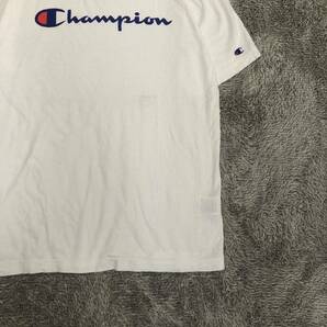champion チャンピオン 半袖Tシャツ クルーネック サイズXL ホワイト 白 ロゴプリント ゆったり オーバー メンズ トップス 最落無 （P18）の画像5