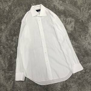 Maker's Shirt Kamakura 鎌倉シャツ ドレスシャツ 長袖シャツ サイズ40 スーピマコットン ホワイト 白 メンズ トップス 最落なし （R18）