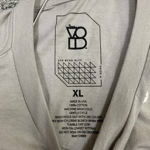 VINTAGE ヴィンテージ Tシャツ 半袖カットソー サイズXL ベージュ 茶色 メンズ トップス 最落なし （R18）の画像6
