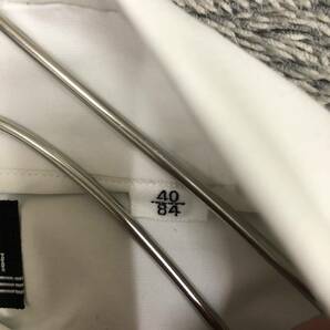 Maker's Shirt Kamakura 鎌倉シャツ ドレスシャツ 長袖シャツ ホリゾンタルカラー サイズ40 ホワイト 白 メンズ トップス 最落なし （R18）の画像7