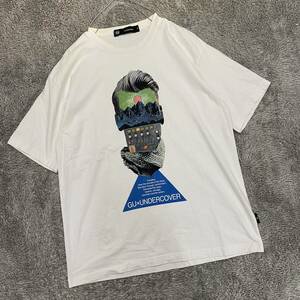 UNDERCOVER アンダーカバー GU ジーユー Tシャツ 半袖カットソーサイズXL ホワイト 白 メンズ トップス 最落なし （S18）