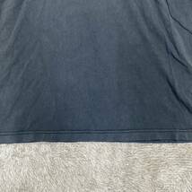 adidas アディダス Tシャツ 半袖カットソー サイズL ブラック 黒 メンズ トップス 最落なし （T18）_画像4