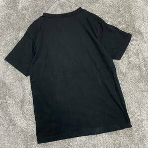 Champion チャンピオン Tシャツ 半袖カットソー ワンポイント サイズL ブラック 黒 メンズ トップス 最落なし （U18）の画像2