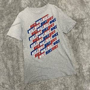 NIKE ナイキ Tシャツ 半袖カットソー サイズM グレー 灰色 メンズ トップス 最落なし （U18）