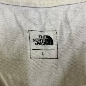 THE NORTH FACE ノースフェイス Tシャツ 半袖カットソー サイズL ホワイト 白 メンズ トップス 最落なし （X18）の画像6