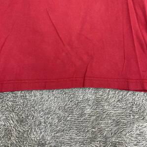 Champion チャンピオン Tシャツ 半袖カットソー サイズL レッド 赤 メンズ トップス 最落なし （Z18）の画像4