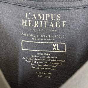 CAMPUS HERITAGE Tシャツ 半袖カットソー サイズXL グレー 灰色 メンズ トップス 最落なし （A19）の画像6