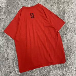 GILDAN ギルダン Tシャツ 半袖カットソー サイズXL レッド 赤 メンズ トップス 最落なし （A19）の画像2