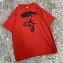 GILDAN ギルダン Tシャツ 半袖カットソー サイズXL レッド 赤 メンズ トップス 最落なし （A19）_画像1