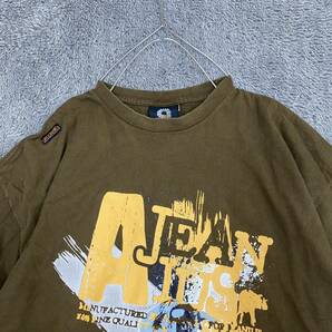 akademiks アカデミクス Tシャツ 半袖カットソー サイズXXL ブラウン 茶色 メンズ トップス 最落なし （B19）の画像3