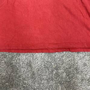 POLO JEANS ポロジーンズ RALPH LAUREN ラルフローレン Tシャツ 半袖カットソー サイズL レッド 赤 レディース トップス 最落なし （B19）の画像4