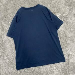 mont-bell モンベル Tシャツ 半袖カットソー サイズXL ネイビー 紺色 メンズ トップス 最落なし （E19）の画像2
