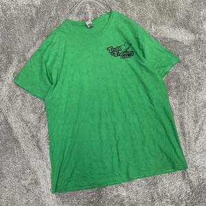 US古着 GILDAN ギルダン Tシャツ 半袖カットソー サイズXL グリーン 緑 メンズ トップス 最落なし （F19）