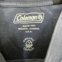 Coleman コールマン Tシャツ 半袖カットソー サイズL ネイビー 紺色 メンズ トップス 最落なし （F19）_画像6