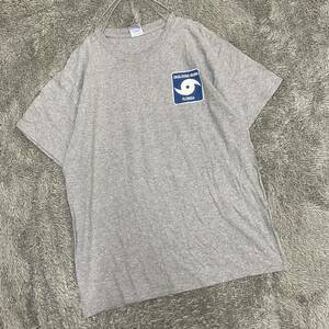 US古着 GILDAN ギルダン Tシャツ 半袖カットソー サイズL グレー 灰色 メンズ トップス 最落なし （F19）