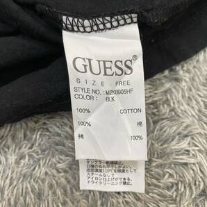 GUESS ゲス Tシャツ 半袖カットソー サイズFree フリーサイズ ブラック 黒 レディース トップス 最落なし （F19）の画像7