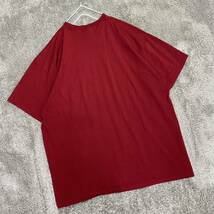 US古着 JERZEES ジャージーズ Tシャツ 半袖カットソー サイズ2X レッド 赤 メンズ トップス 最落なし （G19）_画像2