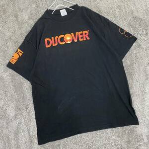 US古着 DELTA デルタ Tシャツ 半袖カットソー サイズXL ブラック 黒 メンズ トップス 最落なし （H19）