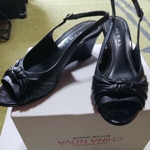  beautiful goods Reagal sandals 22 strap black postage Y520