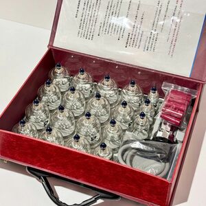 韓国製 ハンソル メディカルカッピング 吸玉療法 一式セット 吸い玉