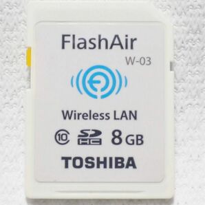 TOSHIBA FlashAir W-03 8GB 中古品