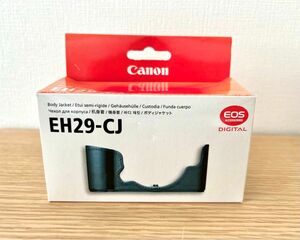 新品未使用 canon キャノン ボディジャケットEH29-CJ カメラカバー EOSM5 ブラック ボディケース